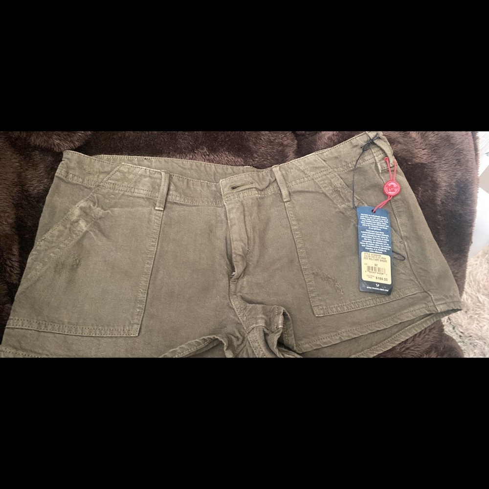 True religion size 32 military olive brand new